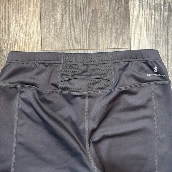 New Balance Leggings Womens Medium Gray Lightning Dry Running Yoga Gym Athletic - Picture 8 of 8